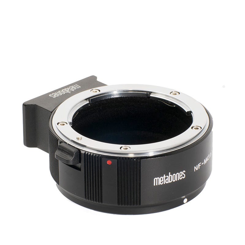 Metabones Nikon F to Micro FourThirds T adapter (Black Matt) II - With Tripod Foot