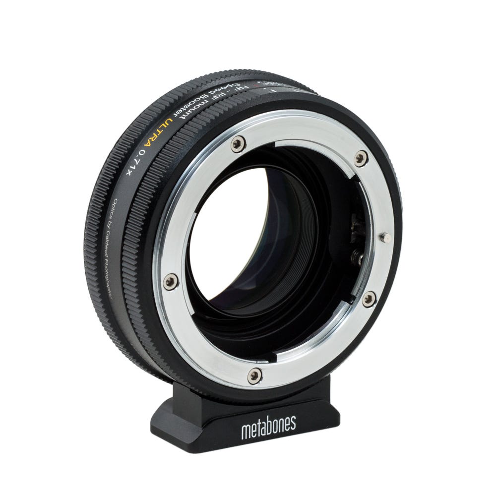 Metabones NikonG Lens to RF-mount Speed Booster ULTRA 0.71x - With Tripod Foot