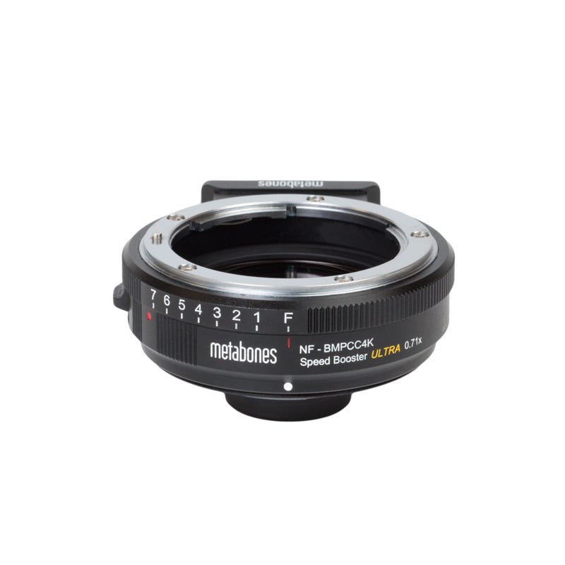 Metabones Nikon G to BMPCC4K Speed Booster ULTRA 0.71x (Black Matt)
