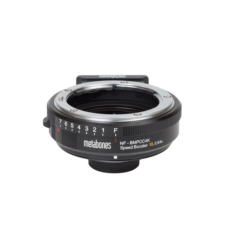 Metabones Nikon G to BMPCC4K Speed Booster XL 0.64x (Black Matt)