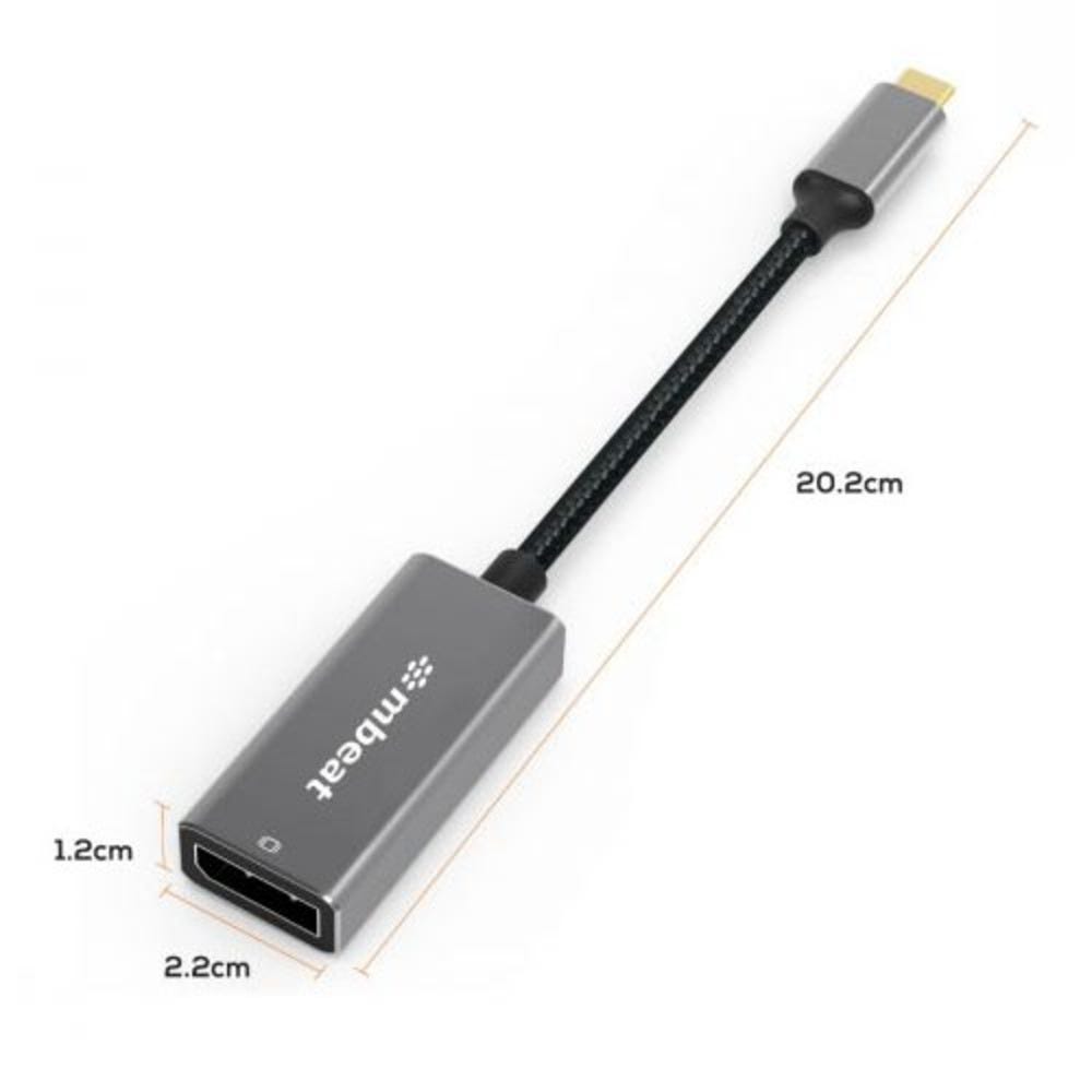 mbeat Elite USB-C to Display Port Adapter