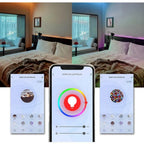 Mbeat activiva 5m IP65 Smart RGB & Warm White LED Strip Lights