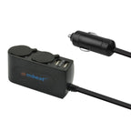 Mbeat 3A/15W dual port USB & Cigaratte Charger for phone & tablet
