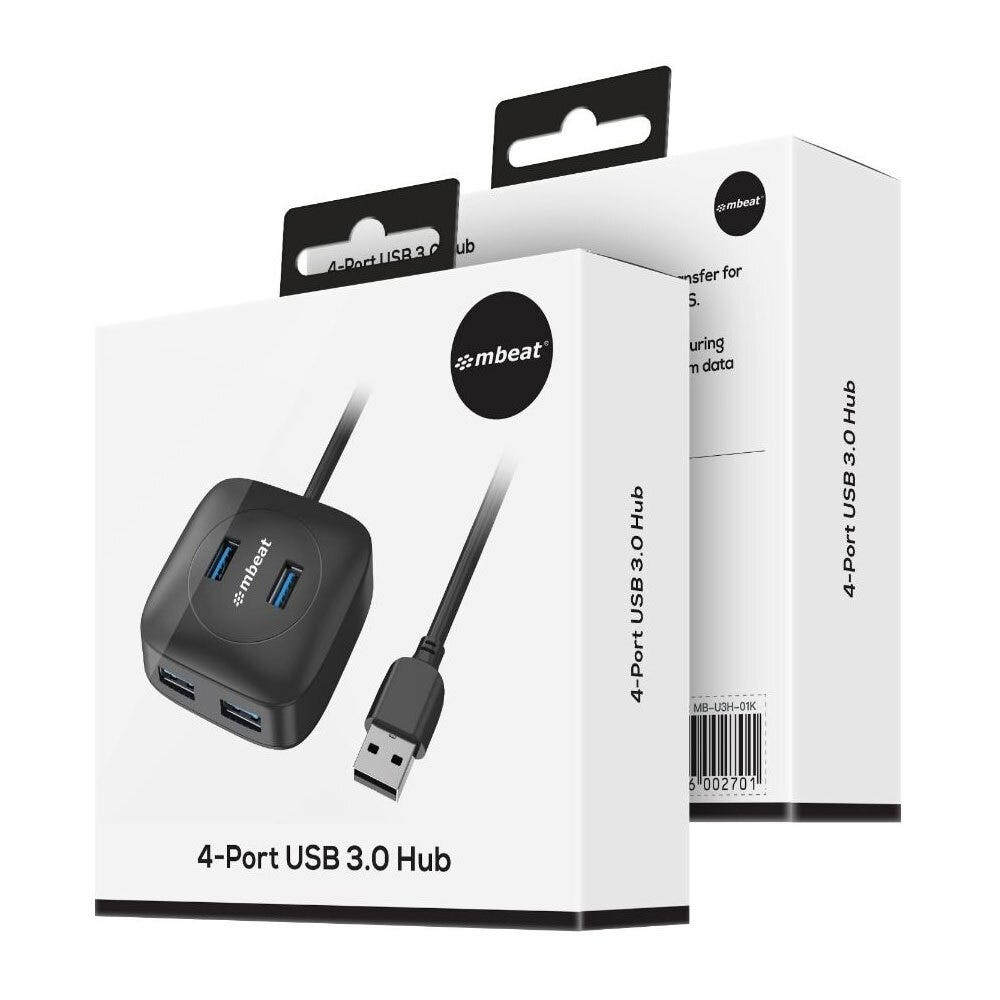 Mbeat 4-Port USB 3.0 Hub