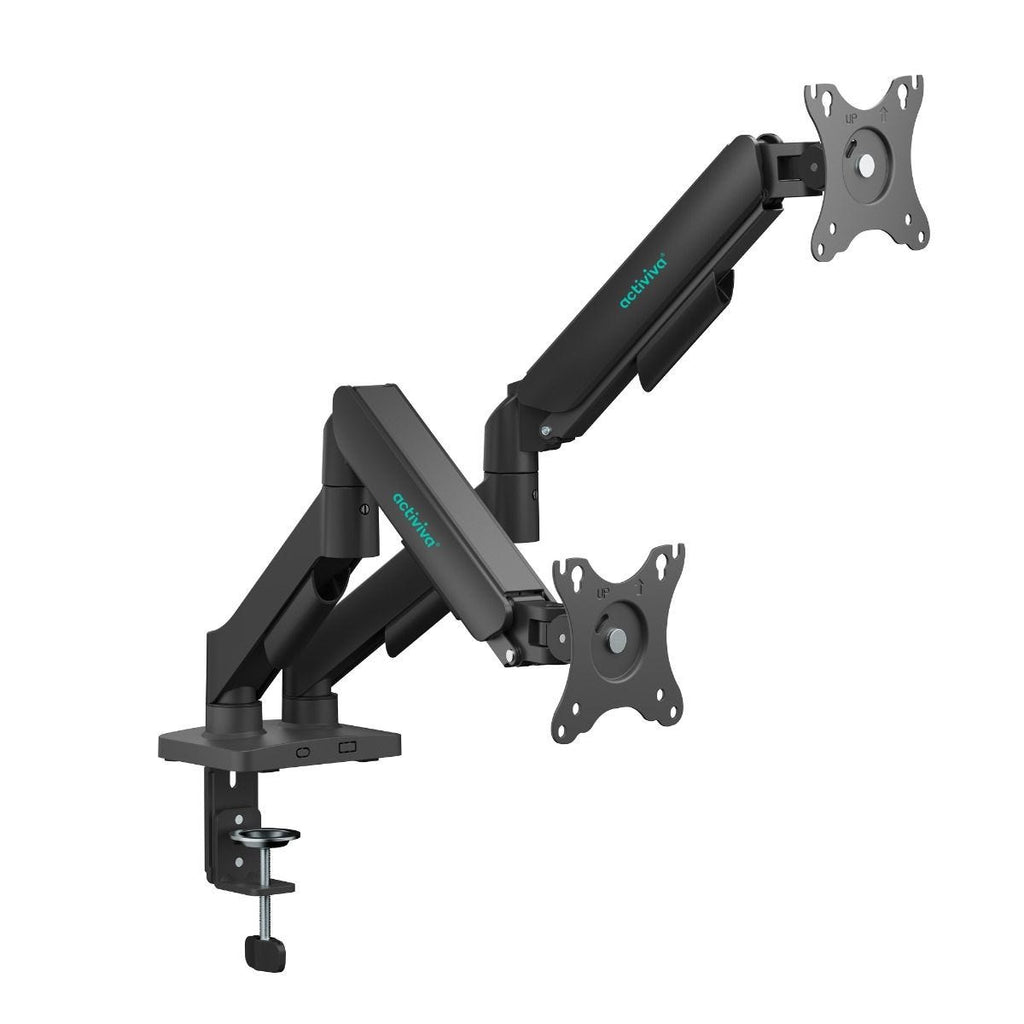 Mbeat activiva Ergolife Dual-Screen Gas Spring Monitor Arm