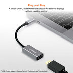 Mbeat Elite USB-C to HDMI Adapter (Space Grey)