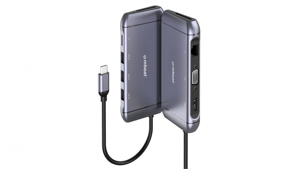 Mbeat Elite X9 9 in 1 USB-C Docking Station