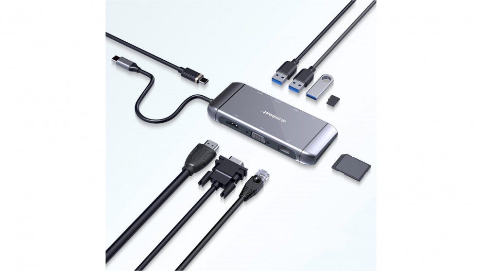 Mbeat Elite X9 9 in 1 USB-C Docking Station