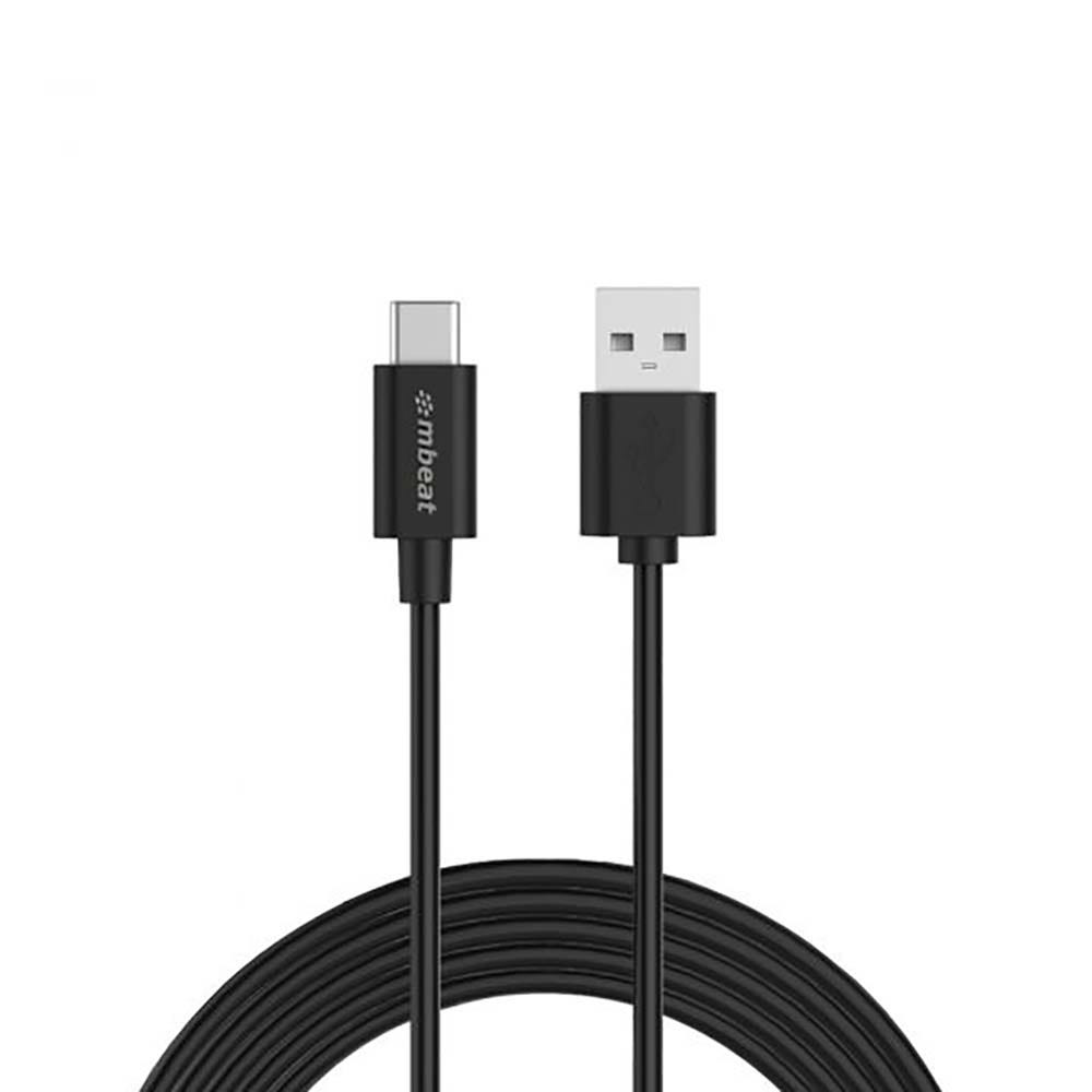 Mbeat Prime 2m USB-C to USB-A Charge and Sync Cable