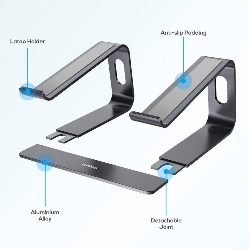Mbeat Stage S1 Elevated Laptop Stand (Space Grey)