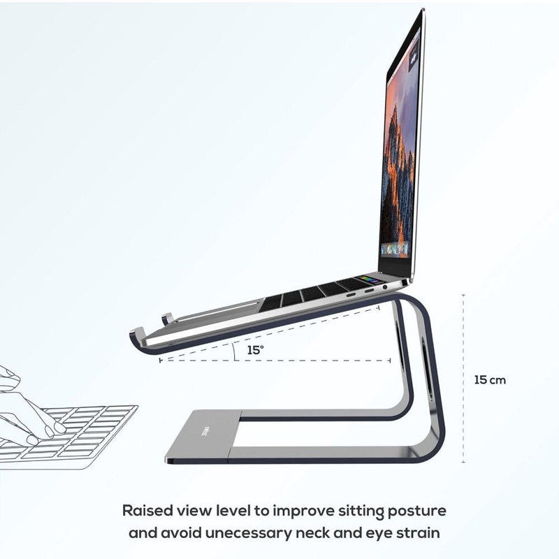 Mbeat Stage S1 Elevated Laptop Stand (Space Grey)