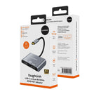 Mbeat Tough Link USB USB-C to Dual 4K 60Hz HDMI MST Adapter (Space Grey)