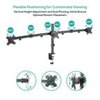 Mbeat activiva Triple-Screen Articulating Monitor Arm