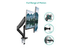 Mbeat activiva ErgoLife Dual Monitor Screen Steel Gas Spring Monitor Arm
