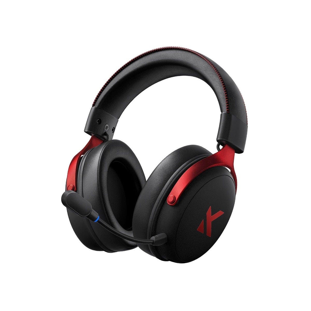 MCHOSE V9 Pro Wireless Gaming Headset (Black Red)