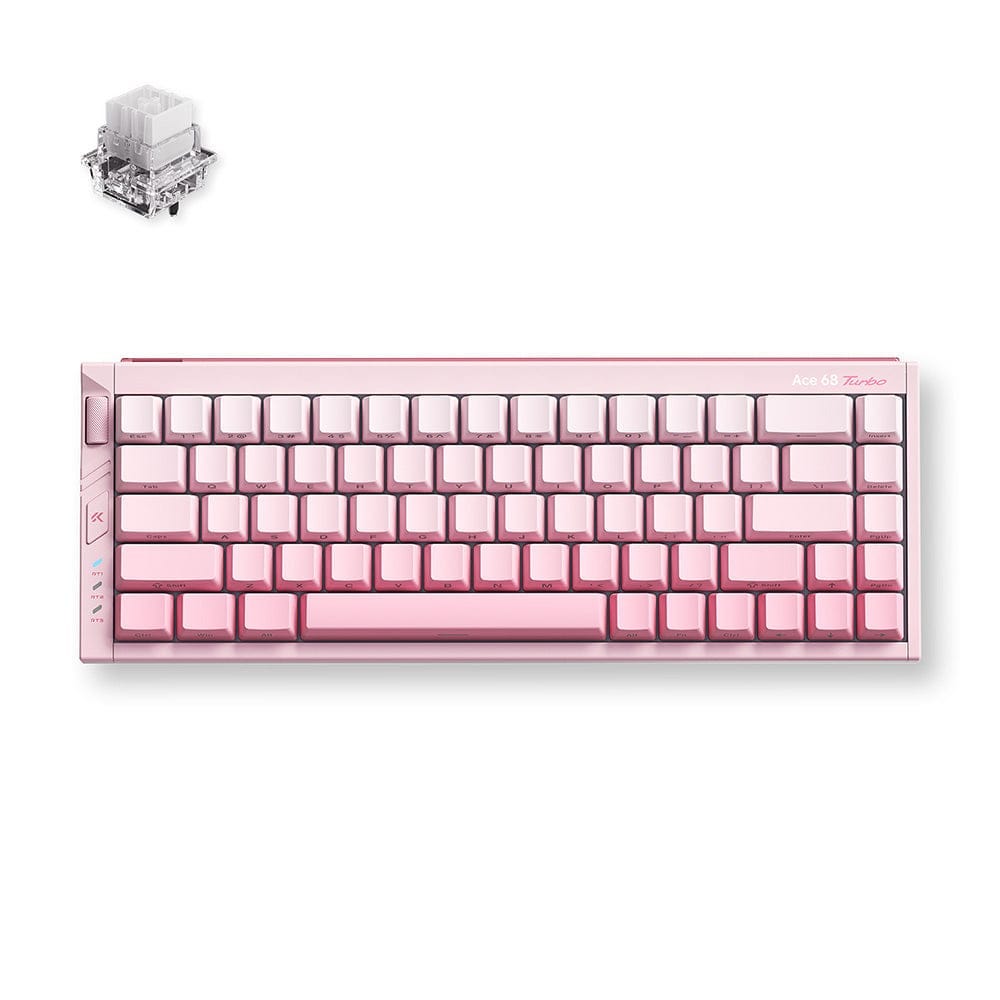 MCHOSE Ace 68 Turbo 16K Wired Keyboard (Peachy Pink) (Mount Tai Magnetic Switch GT)