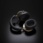 MCHOSE V9 Turbo+ Wireless RGB Gaming Headset with Charging Station (Black Gold)