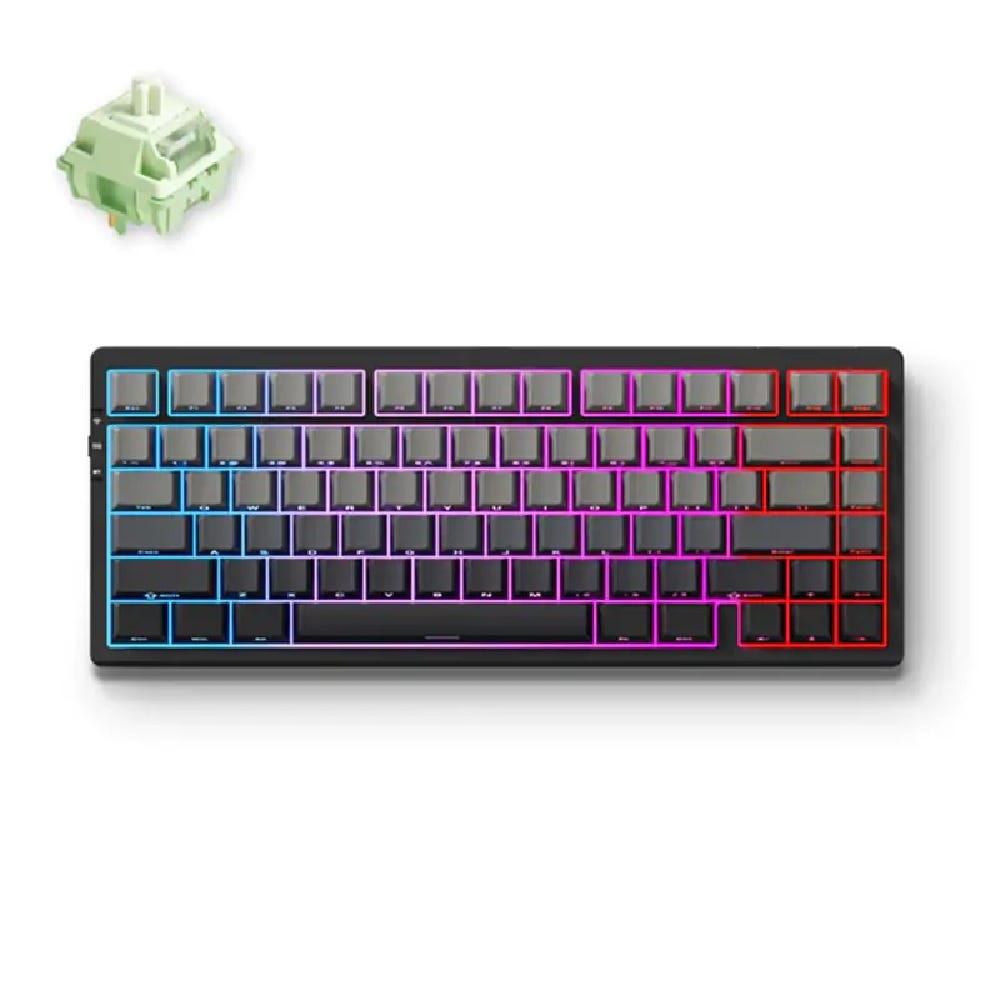 MCHOSE G75 Pro 75% Wireless Keyboard (Arctic Snow) (Matcha Latte Switch)