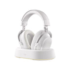 MCHOSE V9 Turbo+ Wireless RGB Gaming Headset with Charging Station (Icy White)