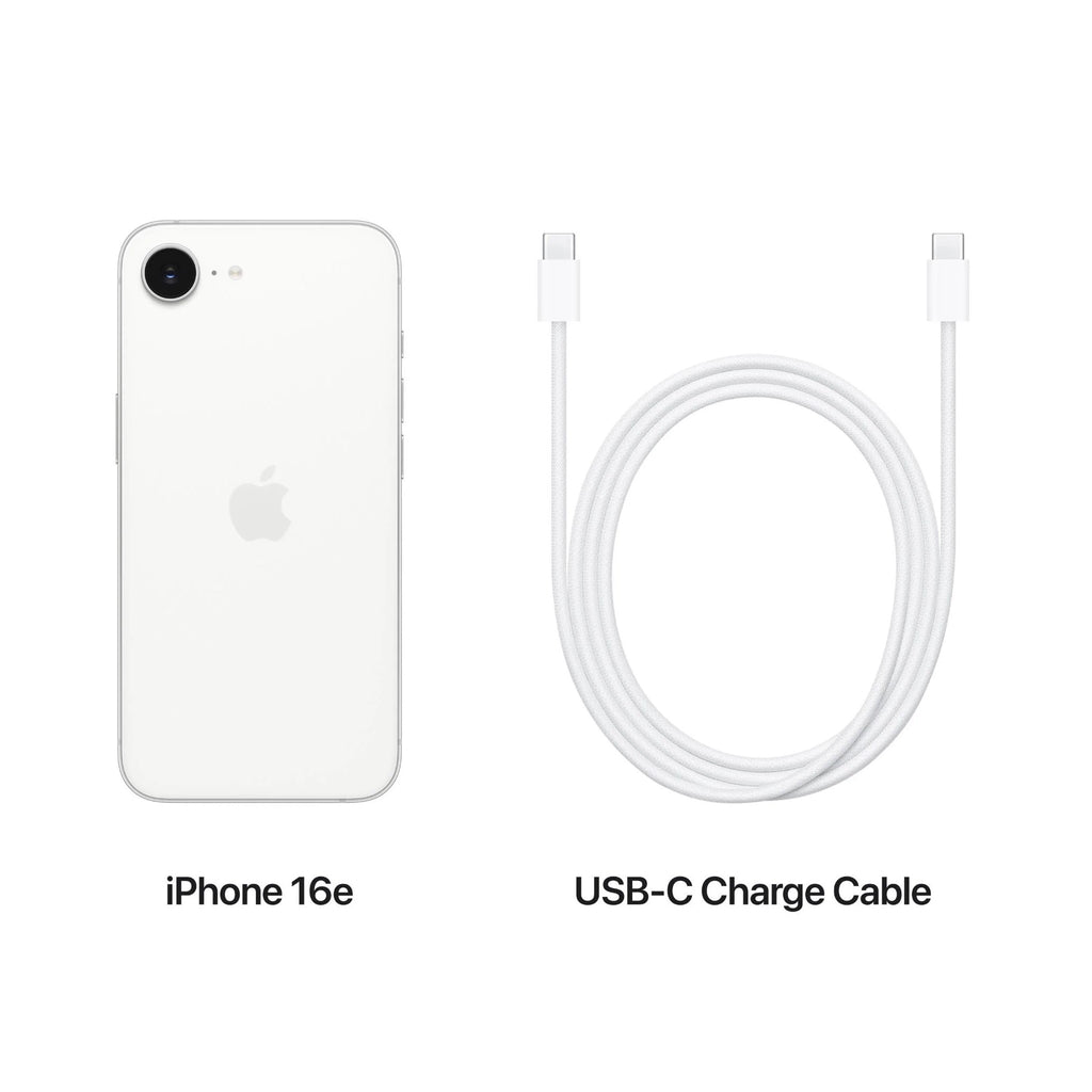 Apple iPhone 16e 128GB (White)