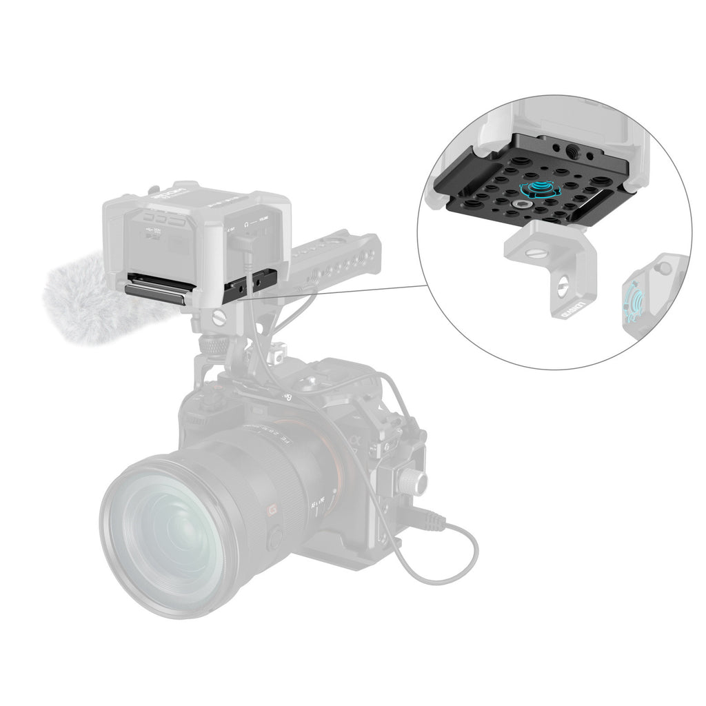 SmallRig Mount Plate for Zoom F3 MD 4883