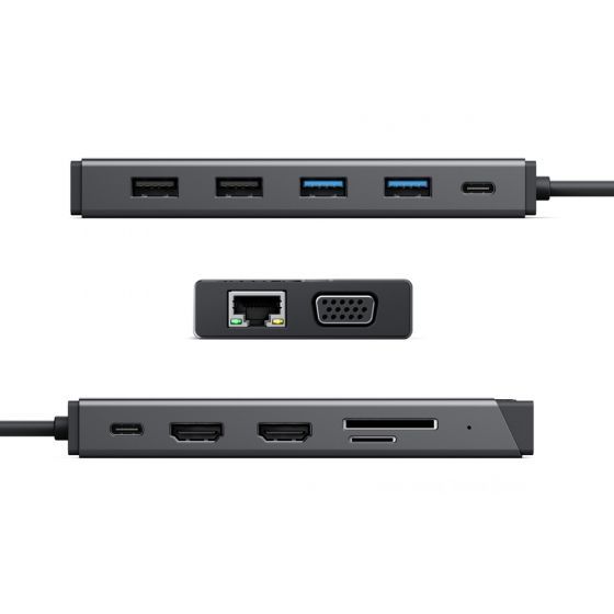 ALOGIC MV2 USB-C 12-in-1 Dual Display Mini Dock