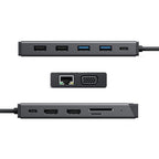 ALOGIC MV2 USB-C 12-in-1 Dual Display Mini Dock