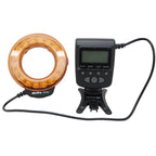 Meike MK-FC110 LED macro ring light with 52-77mm lens thread 