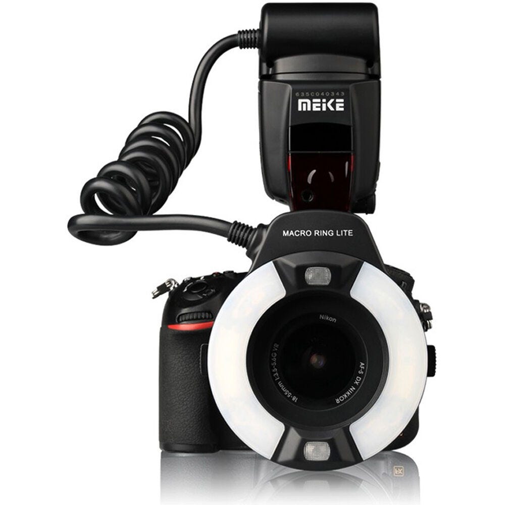 Meike TTL Macro Ring Flash Speedlight - Nikon