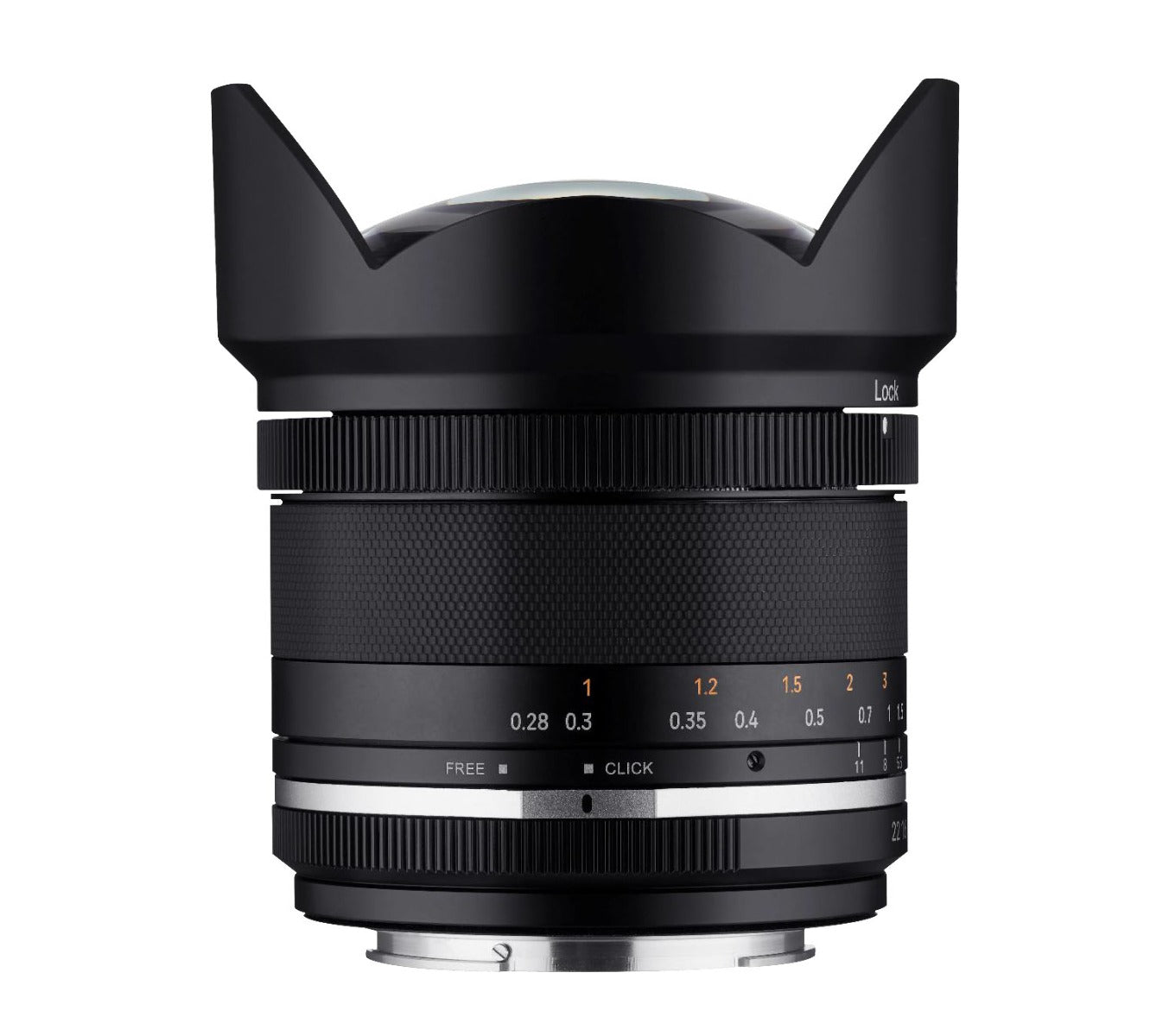 SAMYANG 14mm F2.8 Renewal UMC II Canon EF Full Frame, De-Clicked