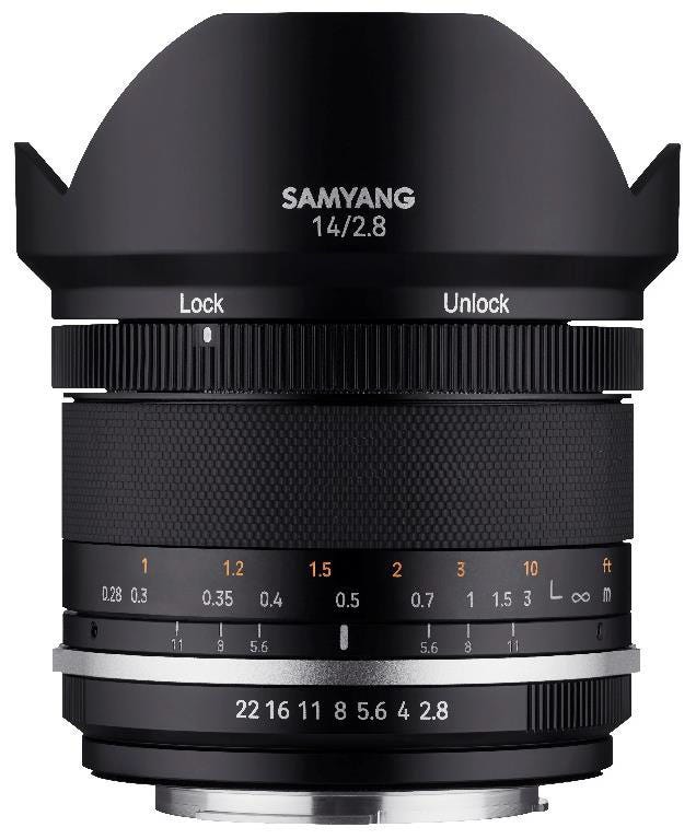 SAMYANG 14mm f/2.8 Renewal UMC II Nikon Full Frame