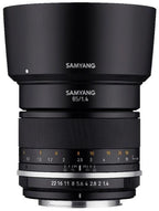 SAMYANG 85mm f/1.4 Renewal UMCII Fuji Full Frame, De-Click & Weather Sealed