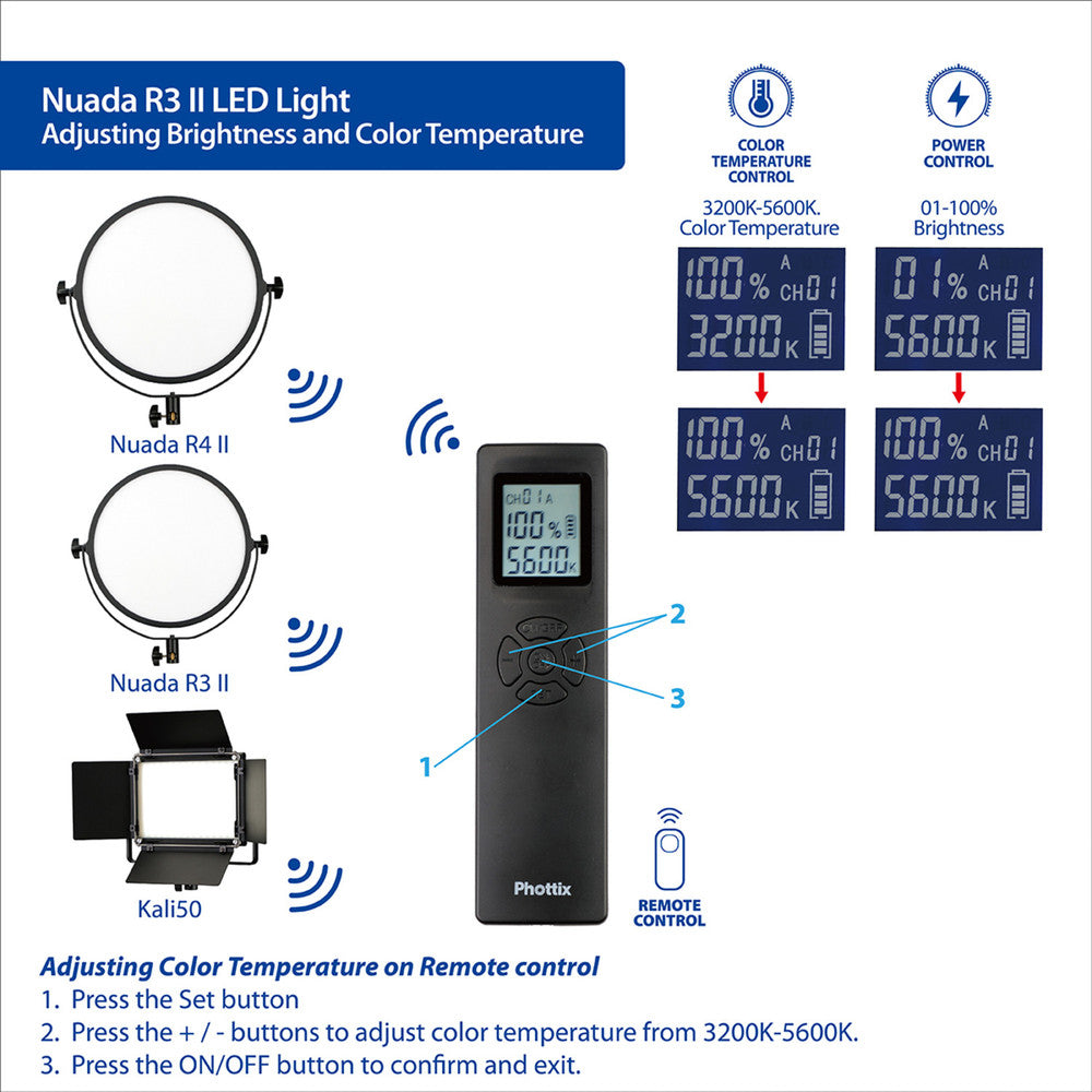Phottix Nuada R3 II LED Light