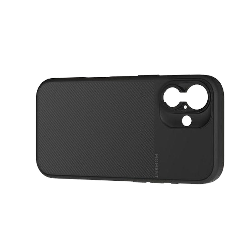 Moment Case for iPhone 16 Compatible with MagSafe (Black)
