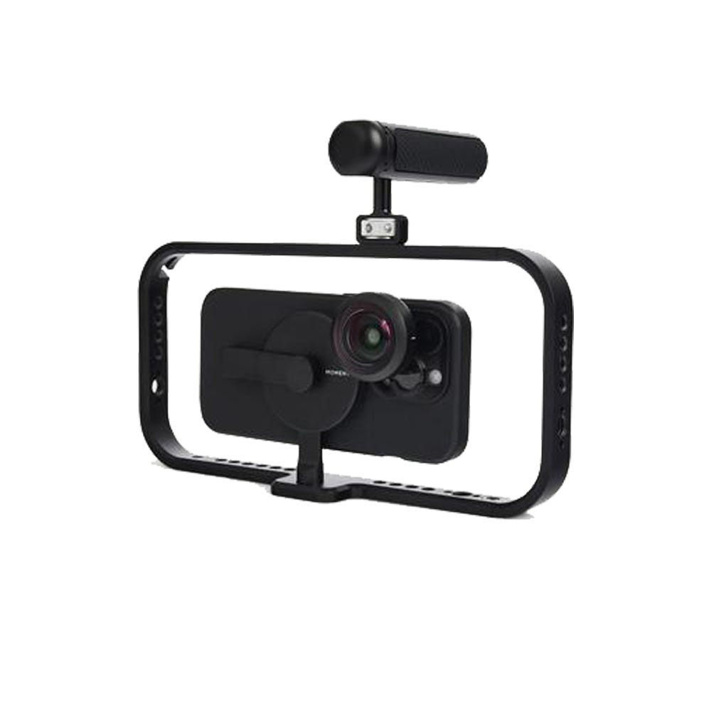 Moment Case for iPhone 16 Compatible with MagSafe (Black)