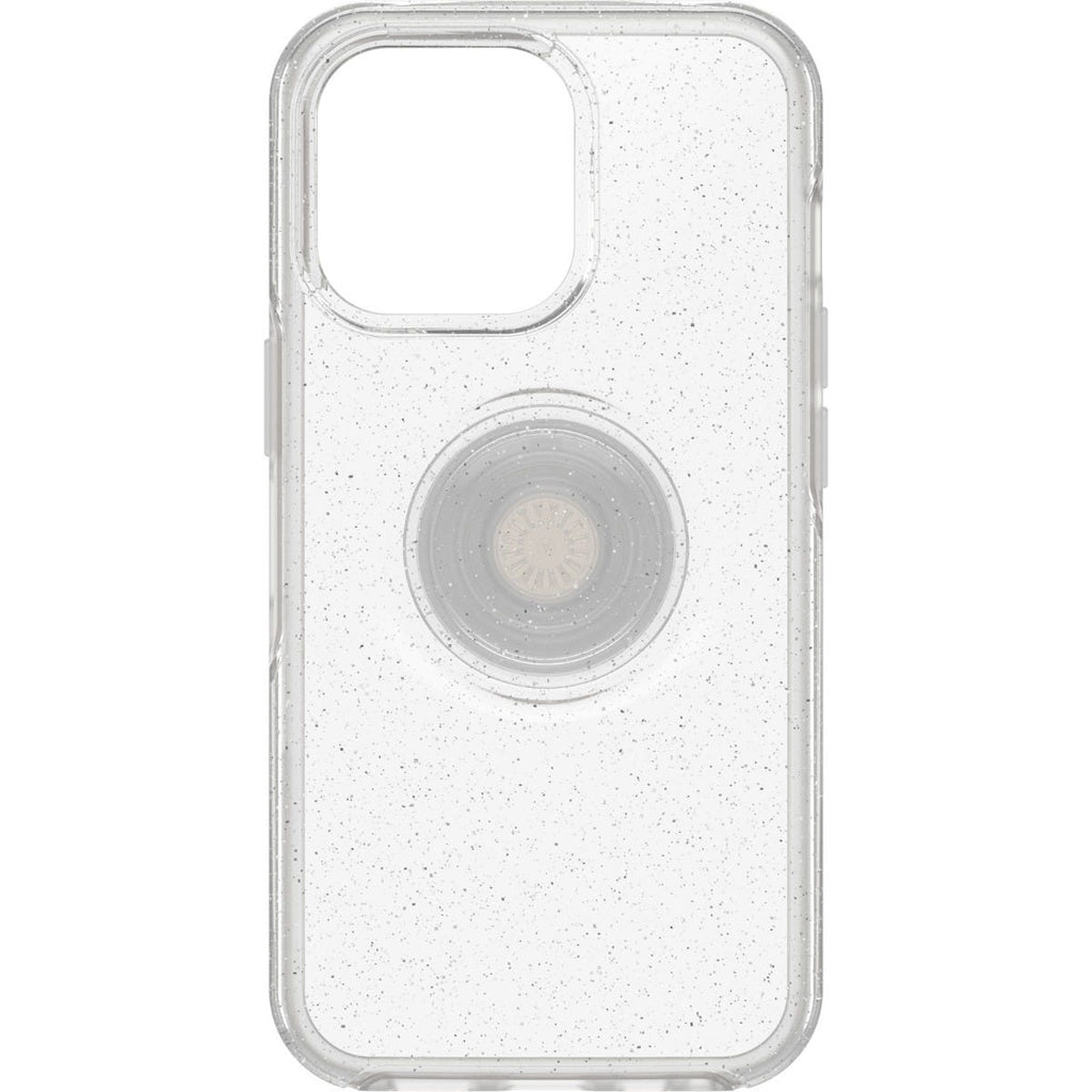 Otterbox +Pop Symmetry Series Clear Case for iPhone 13 Pro (Silver Flake)
