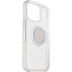 Otterbox +Pop Symmetry Series Clear Case for iPhone 13 Pro (Silver Flake)