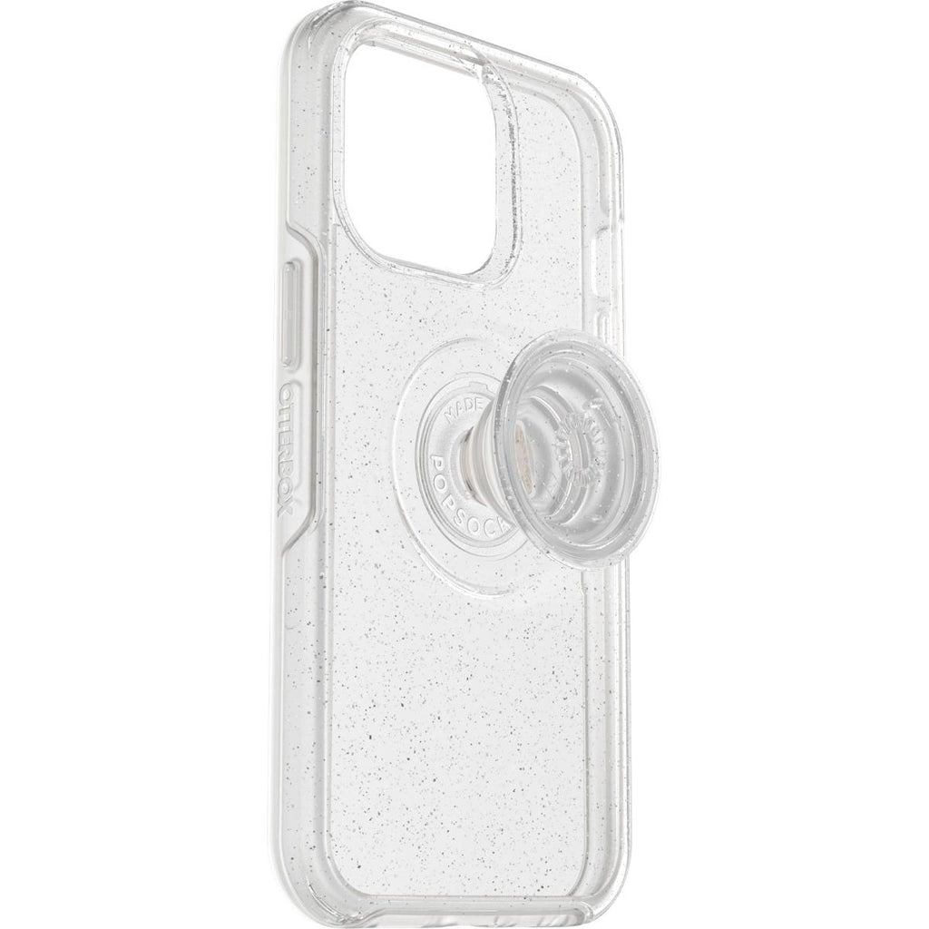 Otterbox +Pop Symmetry Series Clear Case for iPhone 13 Pro (Silver Flake)