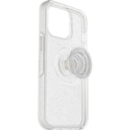 Otterbox +Pop Symmetry Series Clear Case for iPhone 13 Pro (Silver Flake)