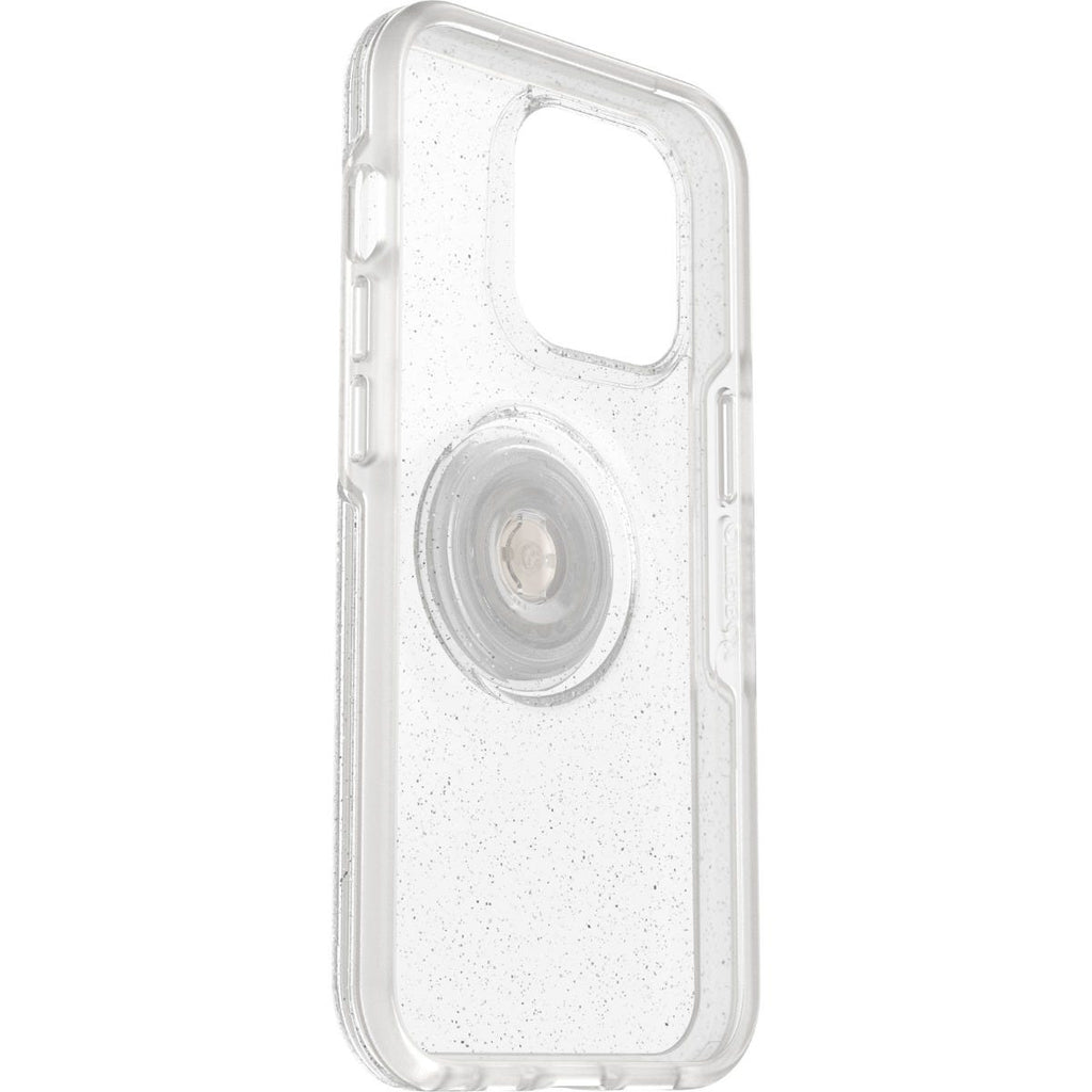 Otterbox +Pop Symmetry Series Clear Case for iPhone 13 Pro (Silver Flake)