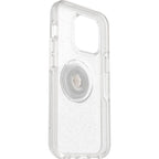 Otterbox +Pop Symmetry Series Clear Case for iPhone 13 Pro (Silver Flake)