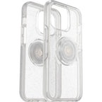 Otterbox +Pop Symmetry Series Clear Case for iPhone 13 Pro (Silver Flake)