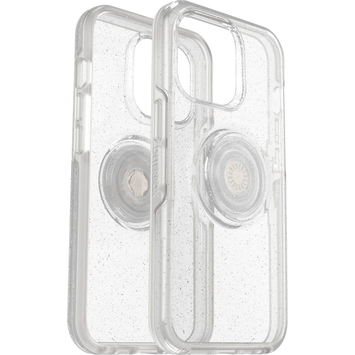 Otterbox +Pop Symmetry Series Clear Case for iPhone 13 Pro (Silver Flake)