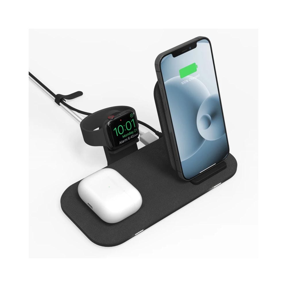 Open Box Mophie 15W 3-in-1 Wireless Charging Stand - 401305844OB