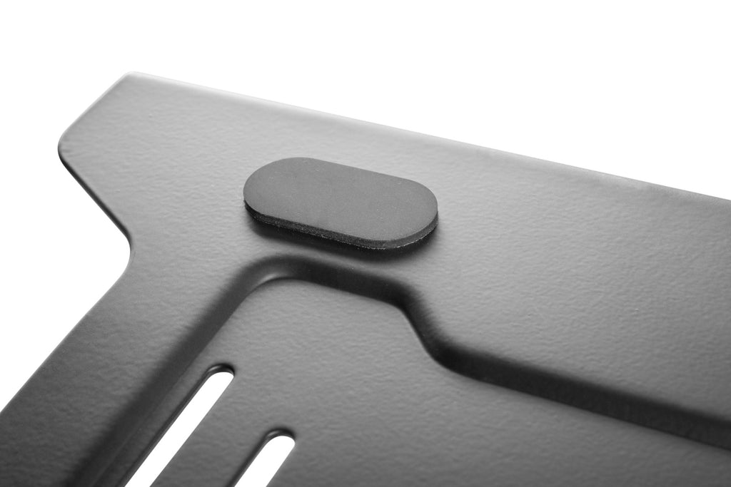 Brateck Steel Laptop Holder Fits 10"-15.6" for Most Desk Mounts with Standard 75X75/ 100X100 Vesa Plate Nbh-2