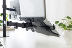 Brateck Steel Laptop Holder Fits 10"-15.6" for Most Desk Mounts with Standard 75X75/ 100X100 Vesa Plate Nbh-2