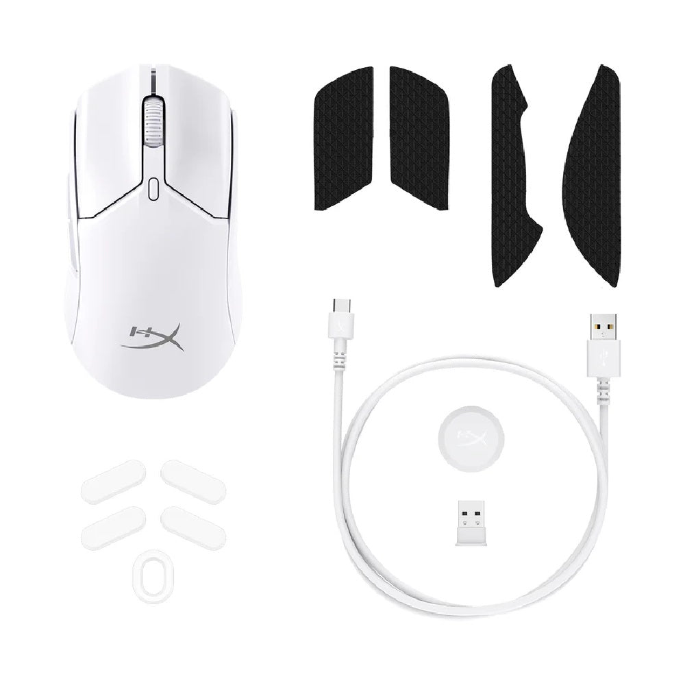 HyperX Pulsefire Haste 2 Mini Wireless Gaming Mouse (White)