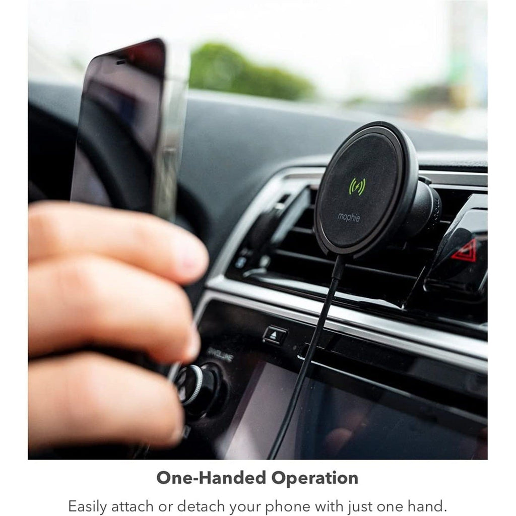 Mophie Snap+ Wireless Vent Mount 15W MagSafe Compatible - 401307636