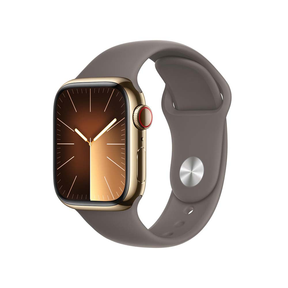 Apple Watch Series9 41mm Gold Stainless Steel Case GPS + Cellular (M/L)