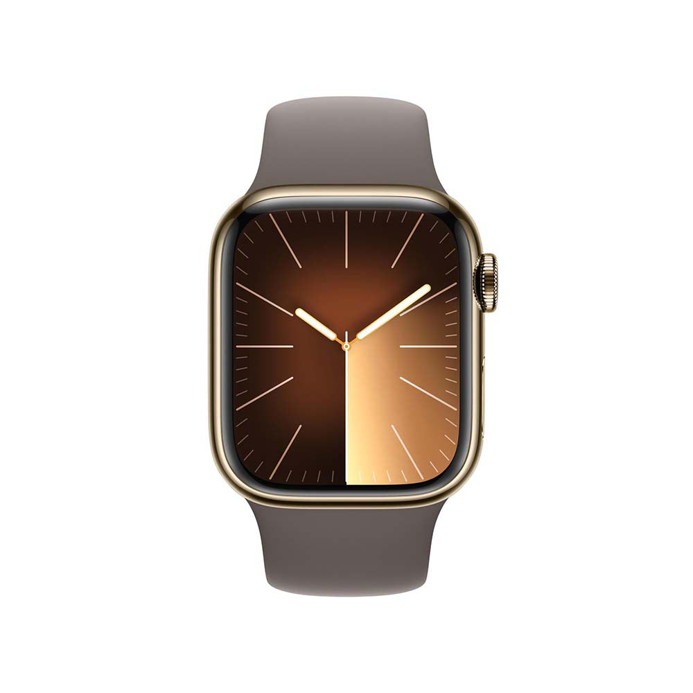 Apple Watch Series9 41mm Gold Stainless Steel Case GPS + Cellular (M/L)